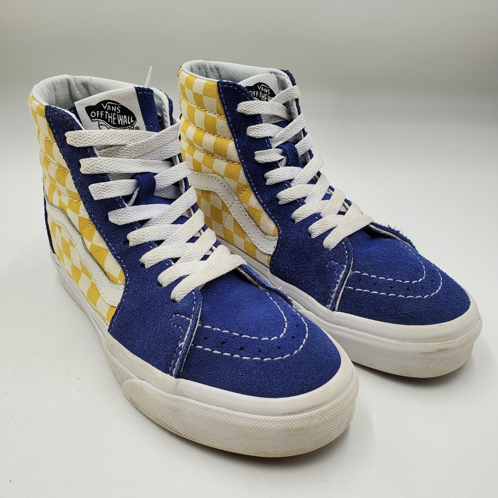 VANS Sk8-Hi BMX Checkerboard Skate Shoe